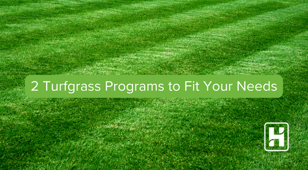 Two Turfgrass Programs to Fit Your Needs
