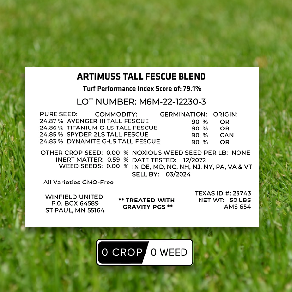 Artimuss Turf Seed: 4 Cultivars for Successful Turfgrass
