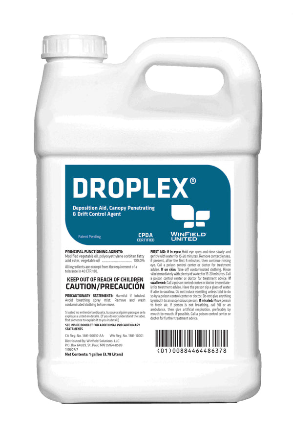 Will Using Droplex® Adjuvant Enhance Pesticide Performance?