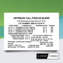 Artimuss Tall Fescue Seed - 25lb Bag