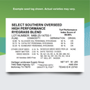 Perennial Ryegrass Overseed High Performance Blend