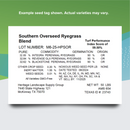 Perennial Ryegrass South Overseed